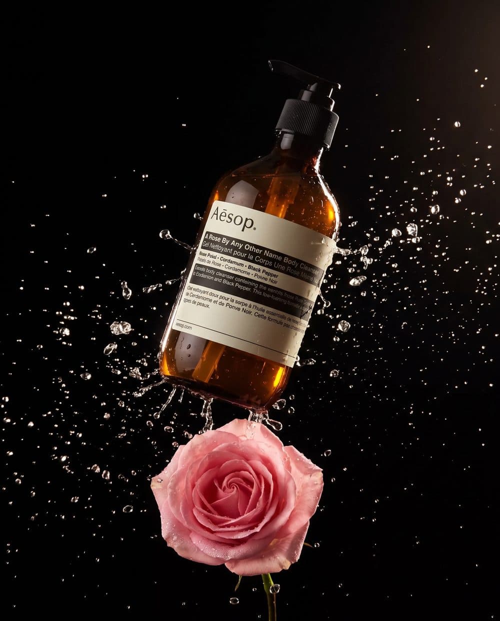 Concept campaign image 2 for Aesop A Rose By Any Other Name Body Cleanser
